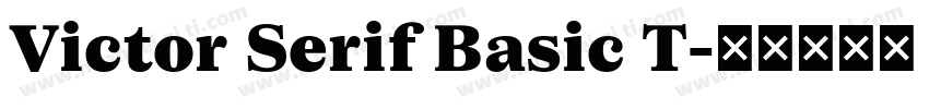 Victor Serif Basic T字体转换